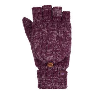 Trespass Womens/Ladies Kollie Knitted Gloves / Rose